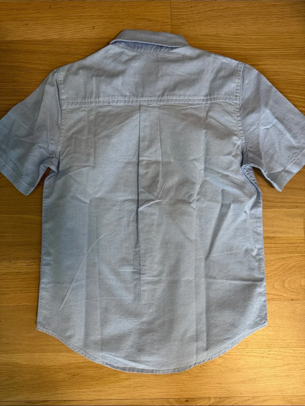 NWT Boy’s Light Blue Short Sleeve Button-Down Shirt